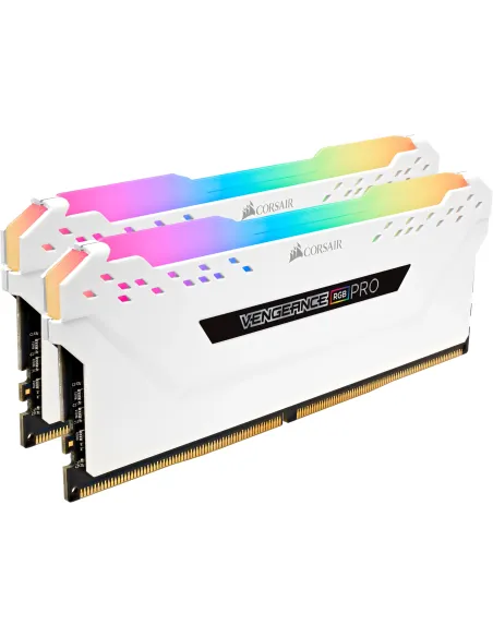 Corsair Vengeance RGB Pro DDR4 3200MHz PC4-25600 16GB (2x8GB) CL16 Blancas