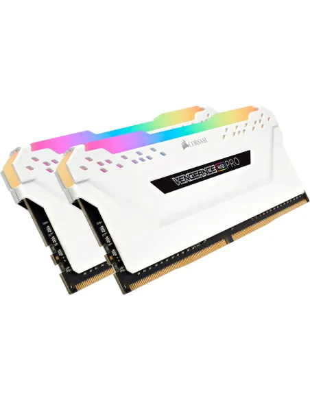 Corsair Vengeance RGB Pro DDR4 3200MHz PC4-25600 16GB (2x8GB) CL16 Blancas