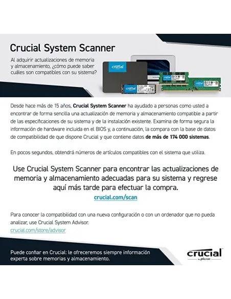 Crucial SO-DIMM DDR4 3200MHz 16GB CL22