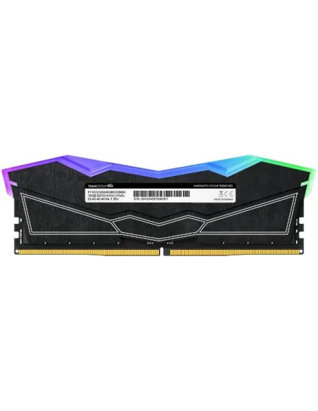 Team Group Delta RGB DDR5 5600MHz 32GB (2x16GB) CL36 Negra