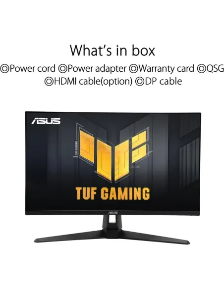 Asus TUF Gaming VG27AQ3A 27" LCD IPS QHD 180Hz FreeSync Premium