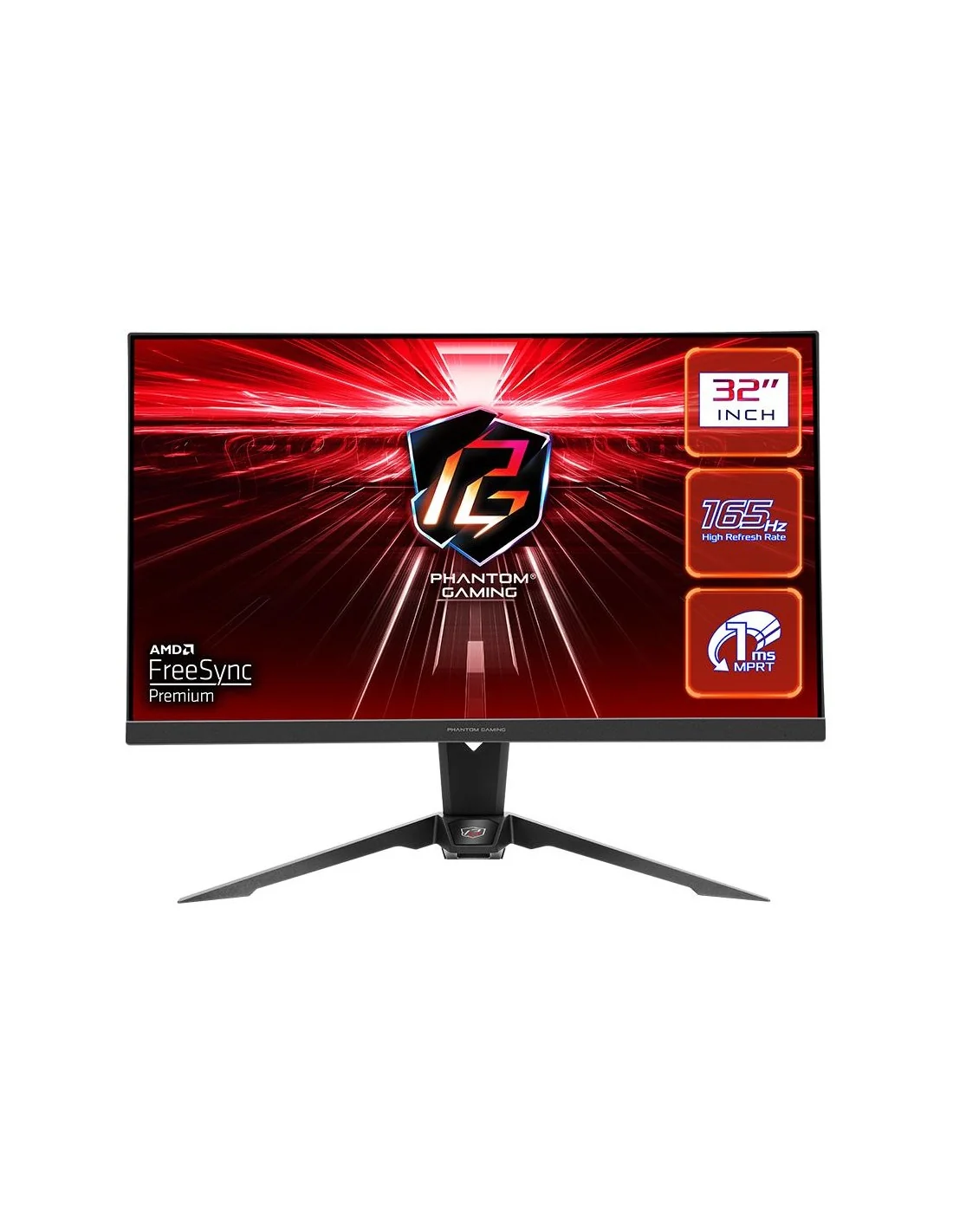 ASRock Phantom Gaming PG32QF2B 31.5" VA Wide Quad HD 165Hz FreeSync Premium