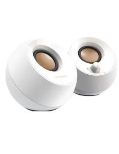 Creative Pebble Altavoces 2.0 USB Blanco-MULT41968