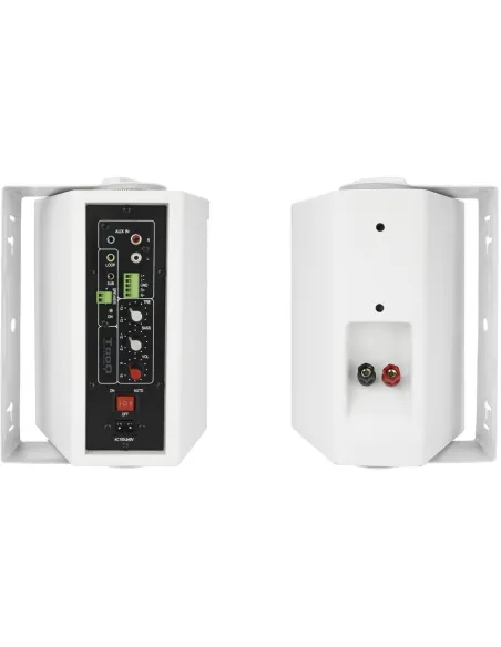 TooQ TQOWS-01W Altavoces 2.0 Pared Pizarra 2x30W Blanco