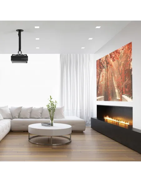 Aisens CP04TSRE-131 Soporte de Techo para Proyector Ajustable VESA 320x320 Máx. 13.5Kg Negro