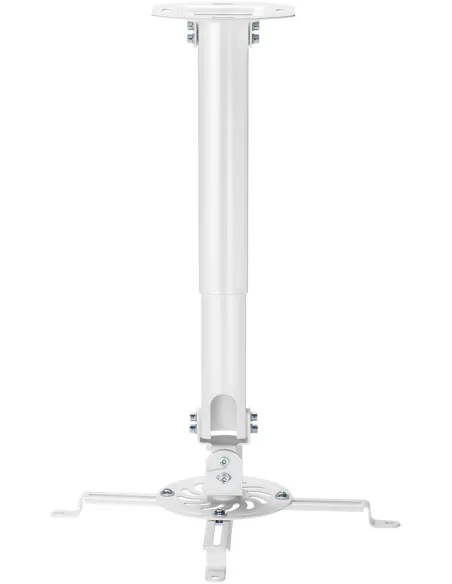 Aisens CP04TSRE-133 Soporte de Techo Ajustable para Proyector VESA 320x320 Max. 13.5kg Blanco