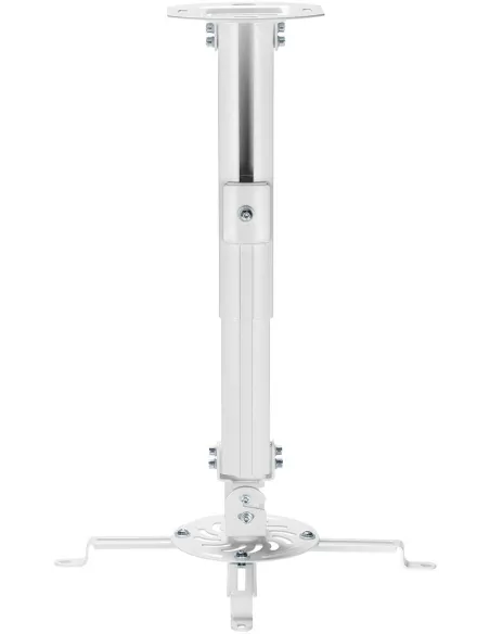 Aisens CP04TSRE-133 Soporte de Techo Ajustable para Proyector VESA 320x320 Max. 13.5kg Blanco
