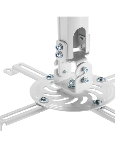 Aisens CP04TSRE-133 Soporte de Techo Ajustable para Proyector VESA 320x320 Max. 13.5kg Blanco