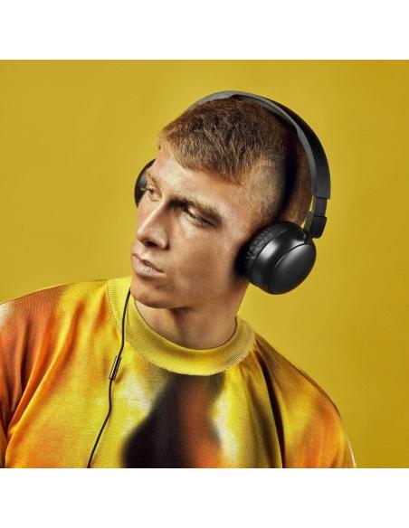 Energy Sistem Soundspire Auriculares con cable y micrófono Negro