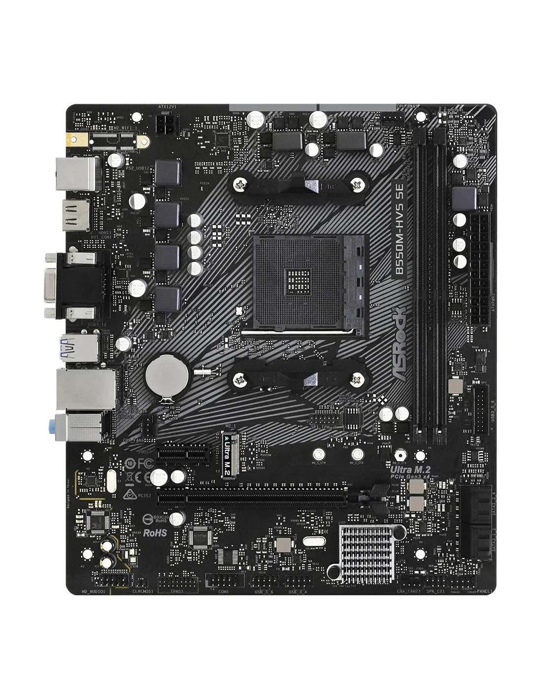 ASRock B550M-HVS SE