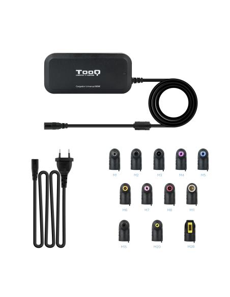 TooQ TQLC-90BS02AT Cargador para Portátil Universal 90W Negro