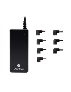 CoolBox Cargador para Portátil 65W Negro-PORT42428