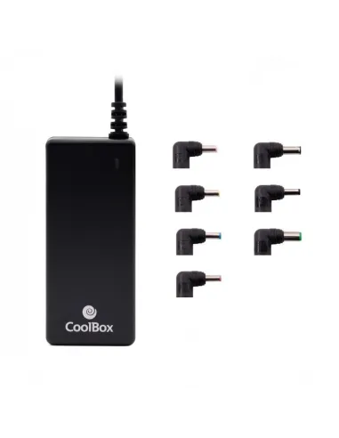 CoolBox Cargador para Portátil 65W Negro