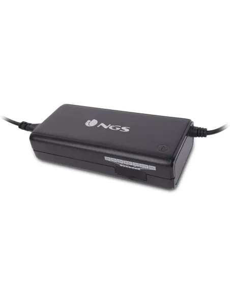 NGS Ban Cargador para Portátil 90W Negro