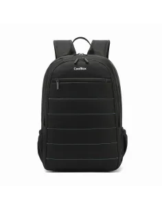 CoolBox Mochila Impermeable Negra para Portátil hasta 15.6"-PORT51177