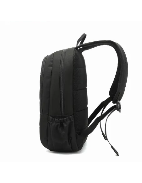 CoolBox Mochila Impermeable Negra para Portátil hasta 15.6"