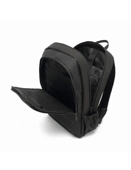 CoolBox Mochila Impermeable Negra para Portátil hasta 15.6"