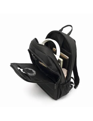 CoolBox Mochila Impermeable Negra para Portátil hasta 15.6"