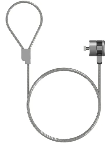 Aisens ASLK-D40K02-SL Cable de Seguridad para Portátiles 1.5m Gris