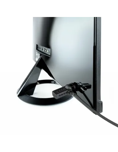 TooQ TQCLKC0015-G Cable de Seguridad con Combinación para Portátiles 1.5m Negro