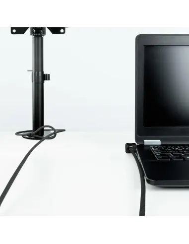 TooQ TQCLKC0025-G Cable de Seguridad con Llave para Portátiles 1.5m Negro