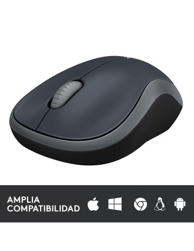 Logitech 910-002235 M185 Ratón Inalámbrico 1000DPI Negro