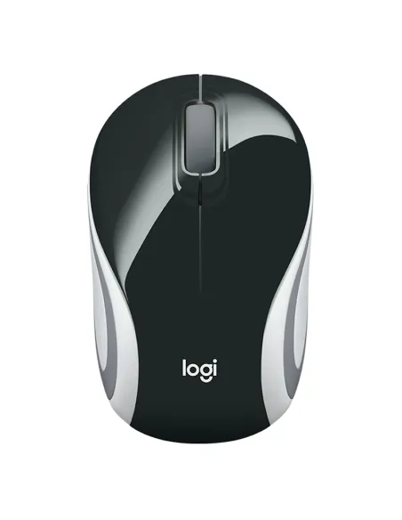 Logitech M187 Ratón Inalámbrico Mini Negro