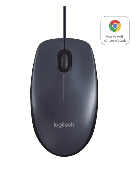 Logitech 910-003357 B100 Ratón 800DPI Negro