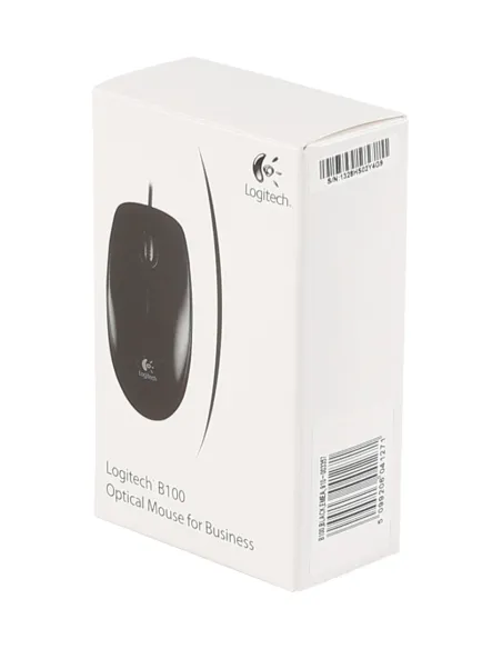 Logitech 910-003357 B100 Ratón 800DPI Negro