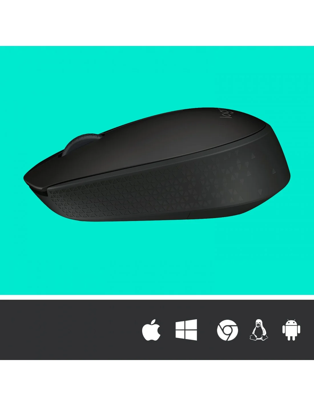 Logitech M171 Ratón Inalámbrico Negro