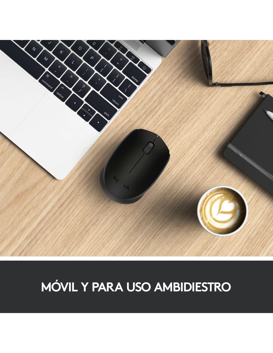 Logitech M171 Ratón Inalámbrico Negro