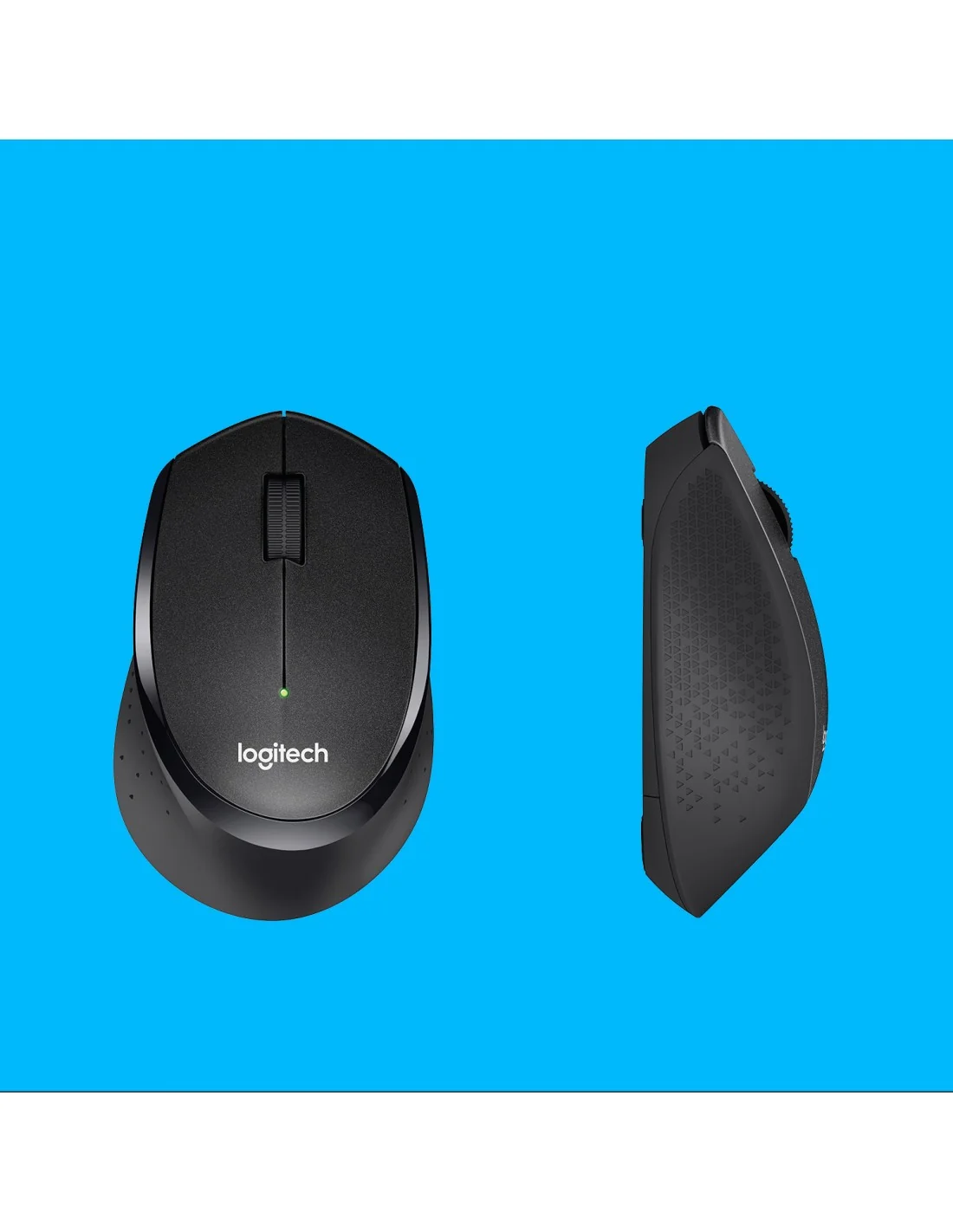 Logitech M330 Silent Plus Ratón Inalámbrico Negro 1000DPI