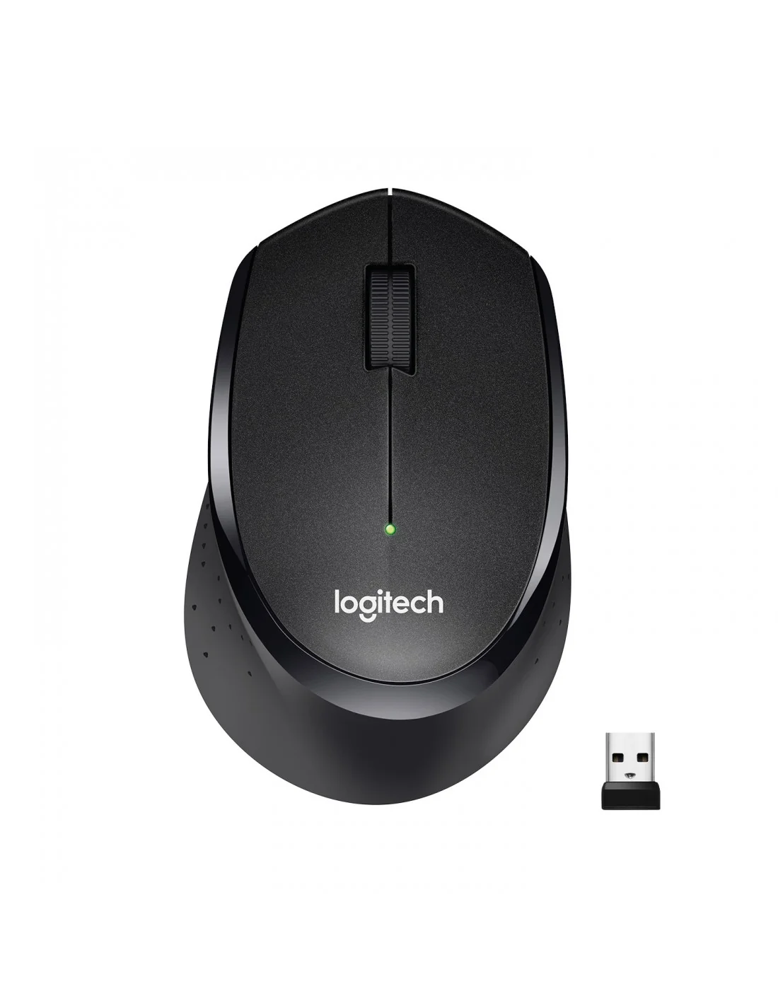 Logitech M330 Silent Plus Ratón Inalámbrico Negro 1000DPI