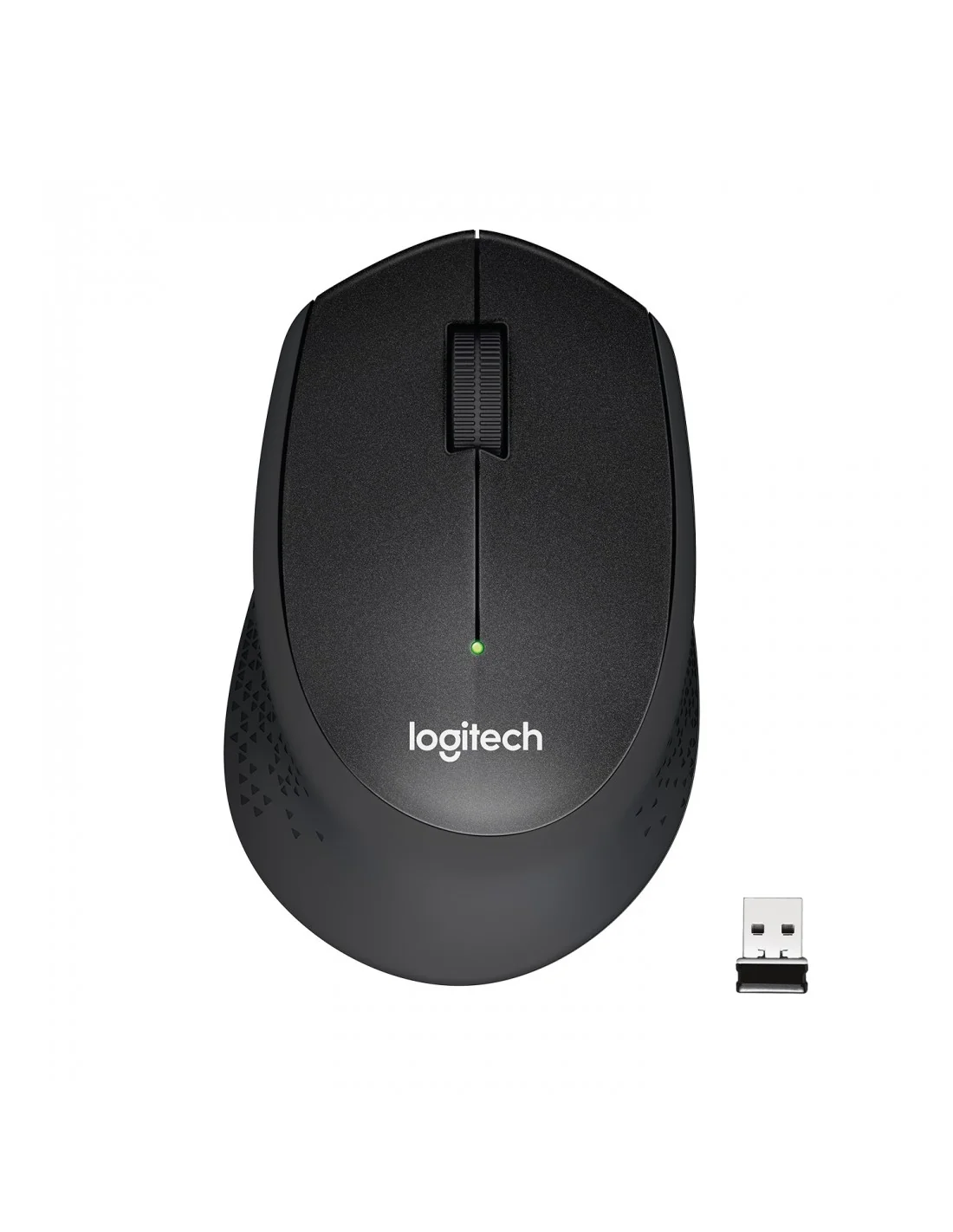 Logitech M330 Silent Plus Ratón Inalámbrico Negro 1000DPI