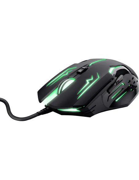 Trust GXT 108 Rava Ratón Gaming 2000DPI Negro