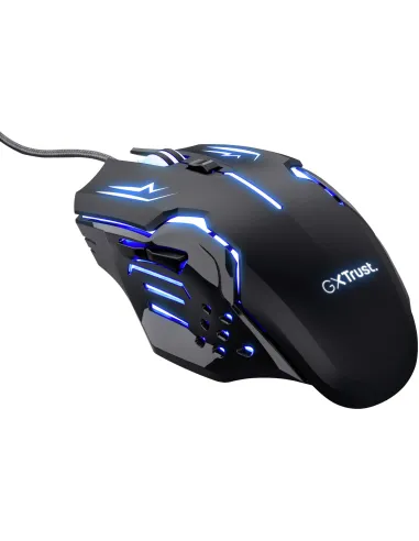 Trust GXT 108 Rava Ratón Gaming 2000DPI Negro