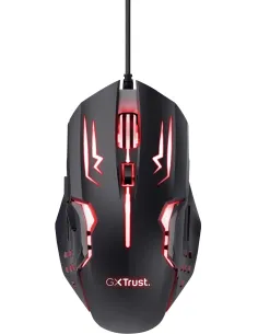 Trust GXT 108 Rava Ratón Gaming 2000DPI Negro