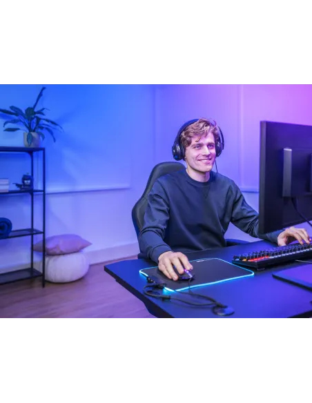 Trust GXT 108 Rava Ratón Gaming 2000DPI Negro