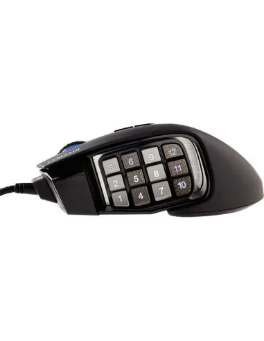 Corsair Scimitar RGB Elite Ratón Gaming Óptico 18000DPI