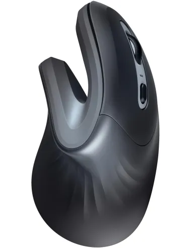 Trust Verro Ratón Ergonómico Inalámbrico 1600 DPI Negro