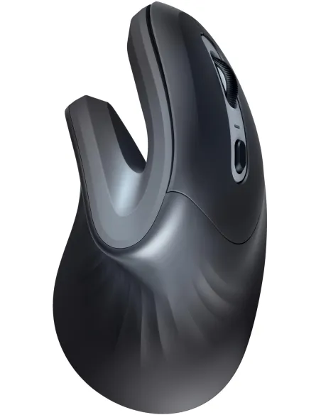 Trust Verro Ratón Ergonómico Inalámbrico 1600 DPI Negro