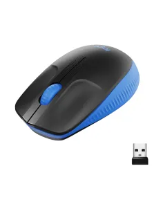 Logitech 910-005907 M190 Ratón Inalámbrico 1000 DPI Azul