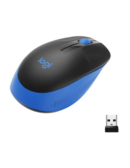 Logitech 910-005907 M190 Ratón Inalámbrico 1000 DPI Azul