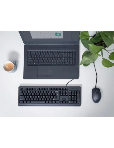 Trust TM-101 Ratón USB 1200 DPI Negro