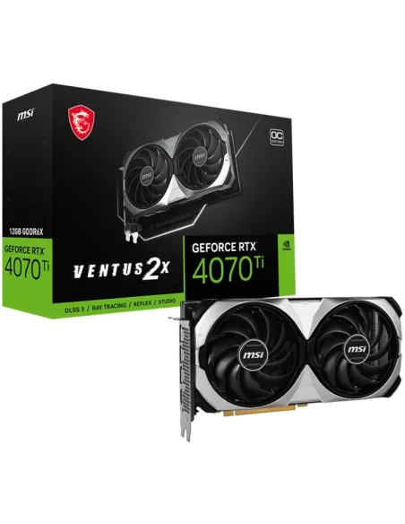 MSI GeForce RTX 4070 Ti Ventus 2X OC 12GB GDDR6X DLSS3