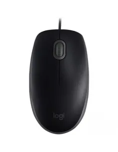 Logitech B110 Silent Ratón USB 1000 DPI Negro