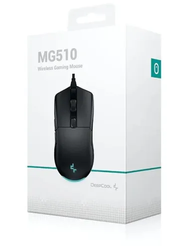 DeepCool MG510 Ratón Gaming Óptico Ambidiestro 19000DPI Negro