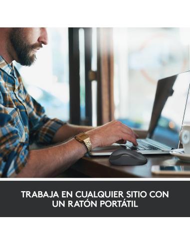 Logitech 910-006128 M220 Ratón Ambidiestro Inalámbrico Óptico 1000 DPI Blanco