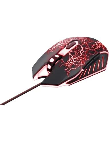 Trust Gaming GXT 783X Pack Ratón Óptico 4000DPI + Alfombrilla