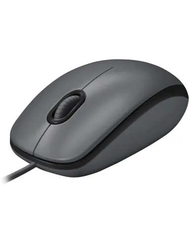Logitech B100 Ratón de Oficina Negro